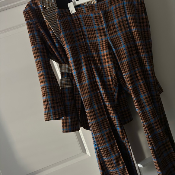 Flared plaid pants - Picture 5 of 6